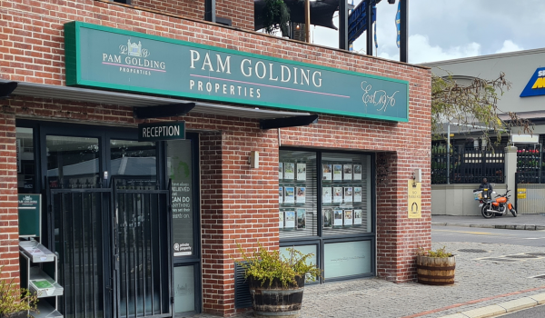 Pam Golding storefront signage